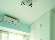 小清新田園風(fēng)80平米二居室臥室衣柜裝修效果圖 小清新田園風(fēng)80平米二居室臥室衣柜裝修效果圖