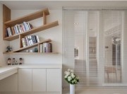 光亮日式風(fēng)格100平米三居室書房背景墻裝修效果圖 光亮日式風(fēng)格100平米三居室書房背景墻裝修效果圖