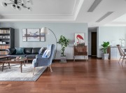 沉穩(wěn)溫暖的北歐風(fēng)格三居室客廳背景墻裝修效果圖 沉穩(wěn)溫暖的北歐風(fēng)格三居室客廳背景墻裝修效果圖