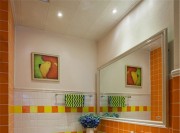 華麗的田園風格150平米別墅衛(wèi)生間裝修效果圖