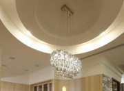 優雅簡潔新古典風格100平米二居室餐廳吊頂裝修效果圖