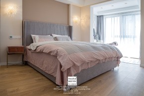 榮域花園現(xiàn)代簡約三居室臥室裝修實(shí)景案例