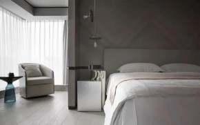 現(xiàn)代簡約風格三居室臥室裝修效果圖