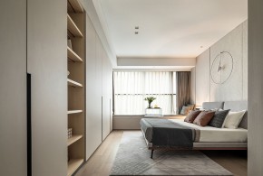 現(xiàn)代簡約風(fēng)格四居室臥室裝修效果圖