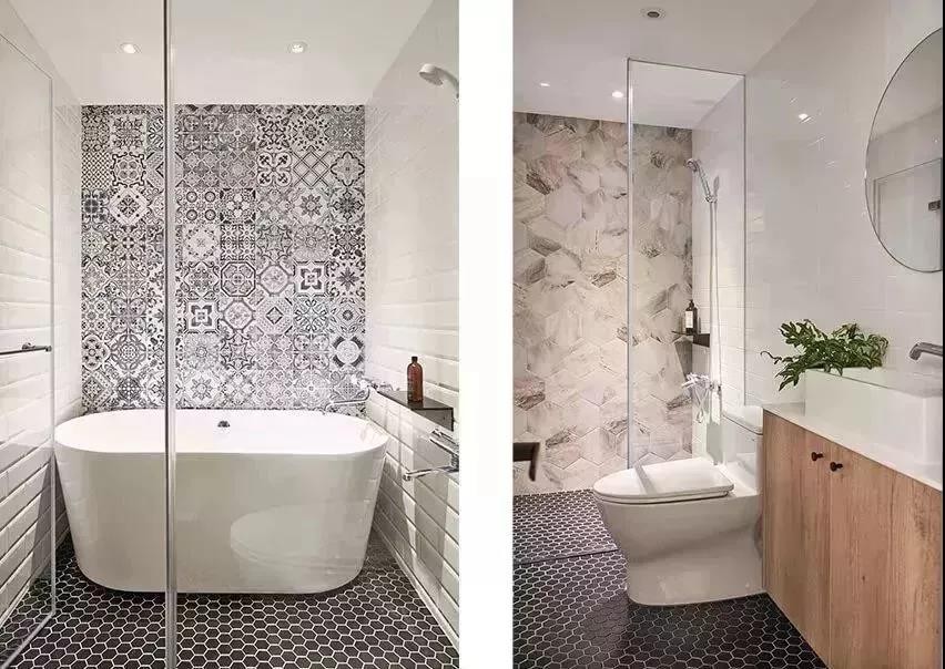 北歐風格兩居室衛生間裝修效果圖