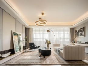 現(xiàn)代風(fēng)格四居室客廳裝修效果圖