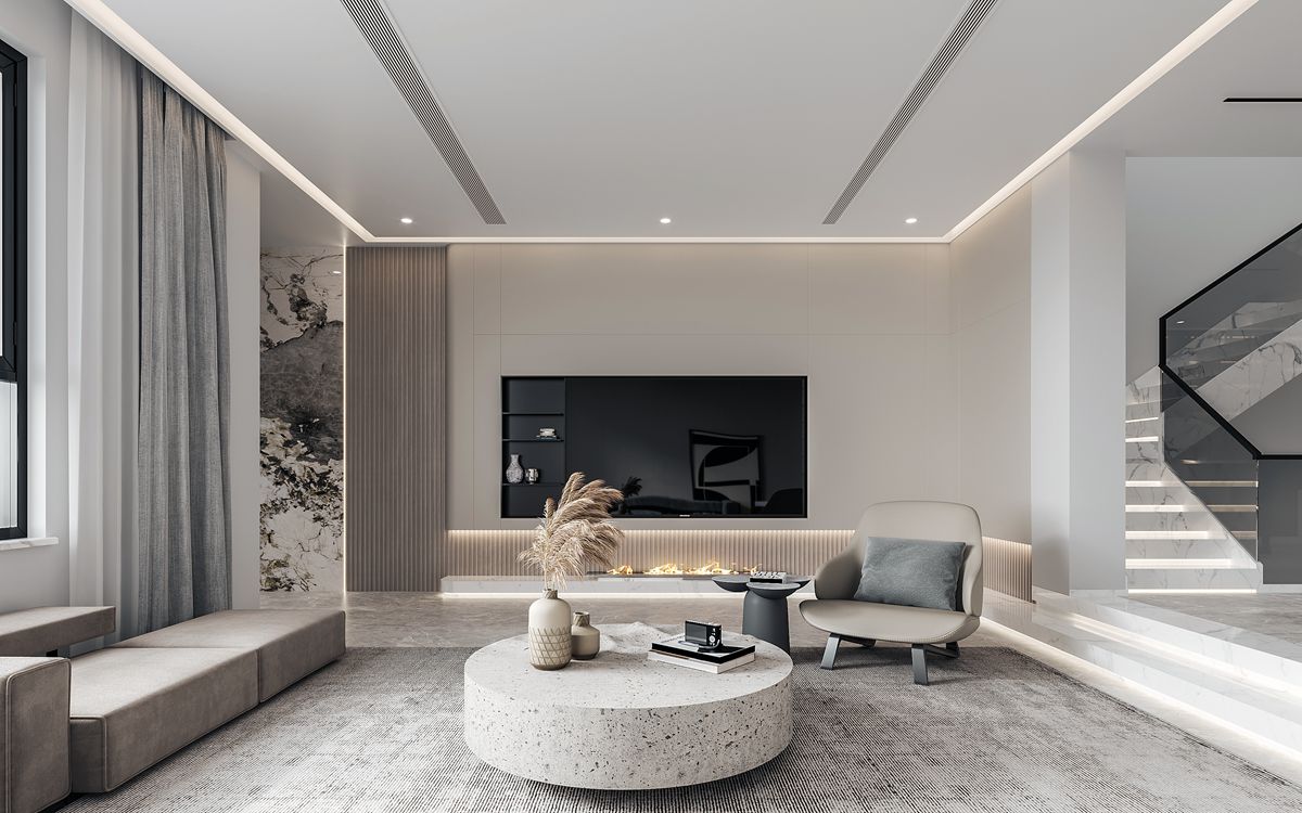 優(yōu)山美地 現(xiàn)代簡約風(fēng)格3D全景圖