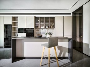 現代風格別墅廚房裝修效果圖