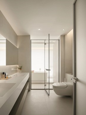 現(xiàn)代風(fēng)格四居室衛(wèi)生間裝修效果圖