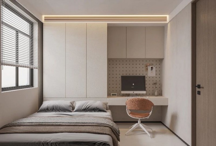 現代簡約三居室兒童房裝修效果圖