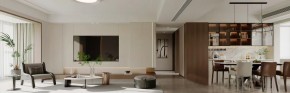 現代簡約三居室客廳裝修效果圖