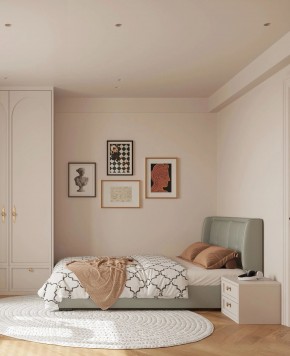 法式復古大平層臥室裝修效果圖