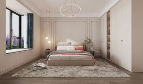 現代法式復試臥室裝修效果圖