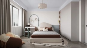 現代簡約三居室兒童房裝修效果圖