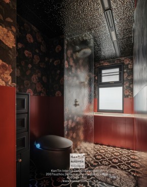 法式復古兩居室衛生間裝修效果圖