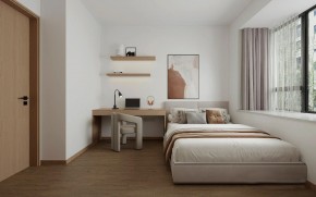 原木風三居室兒童房裝修效果圖