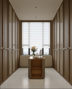 宋氏美學三居室衣帽間裝修效果圖 (2)