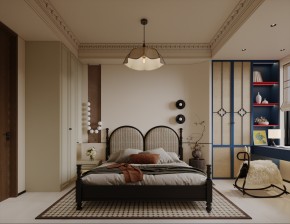 宋氏美學三居室兒童房裝修效果圖