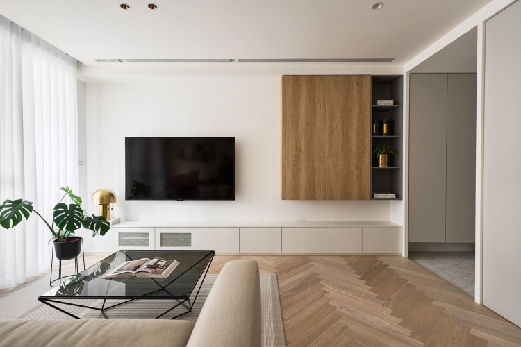 北歐風三居室裝修效果圖