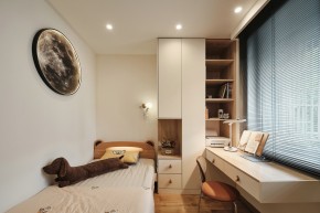 北歐風(fēng)兩居室兒童房裝修效果圖