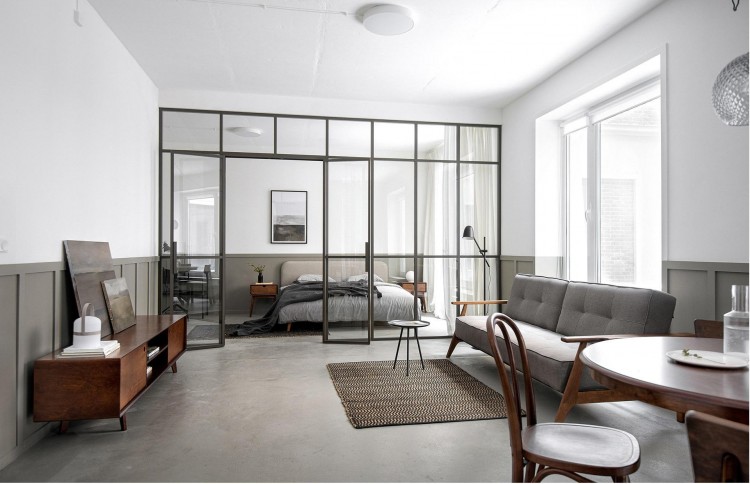 現代簡約公寓裝修效果圖