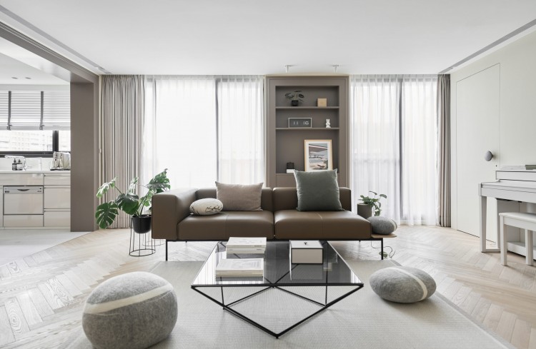 北歐風兩居室裝修效果圖