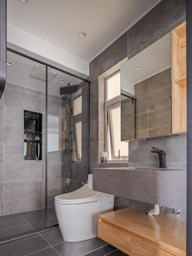 極簡日式三居室衛(wèi)生間裝修效果圖