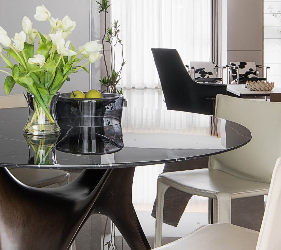 現代簡約復式裝餐廳修效果圖