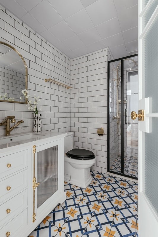 北歐風兩居室衛生間裝修效果圖