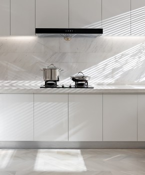 新中式別墅廚房裝修效果圖