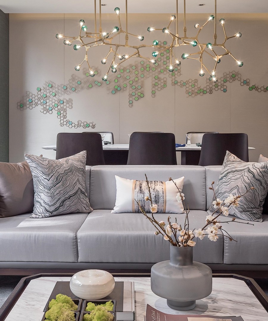 新中式別墅裝修效果圖