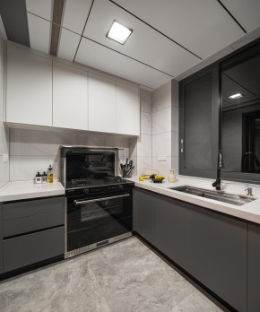 北歐風復試廚房裝修效果圖