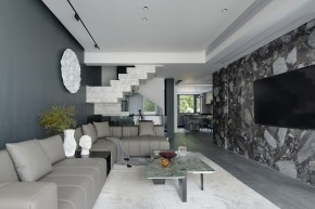 意式別墅客廳裝修效果圖