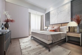 中式大平層臥室裝修效果圖