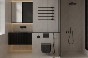 現代簡約大平層衛生間裝修效果圖