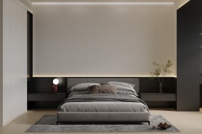 現代簡約大平層臥室裝修效果圖