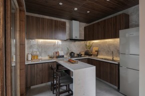 日式風(fēng)別墅廚房裝修效果圖