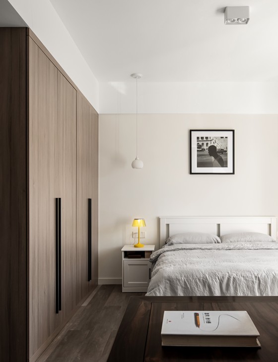 北歐風三居室臥室裝修效果圖