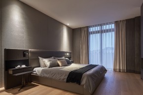 新中式別墅臥室裝修效果圖