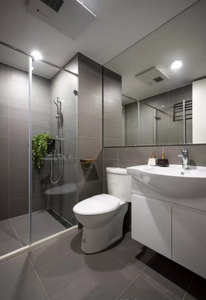 日式小戶型兩居室衛生間裝修效果圖