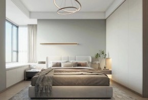 現代簡約兩居室臥室裝修效果圖