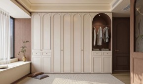 中古風三居室臥室裝修效果圖