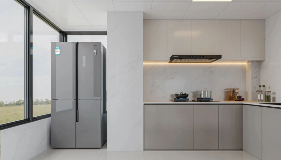 現代簡約三居室廚房裝修效果圖