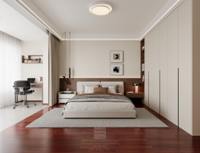 石湖之韻宋氏美學復式臥室裝修效果圖