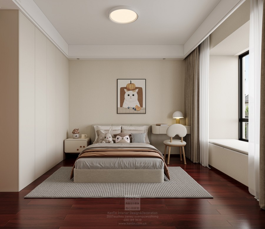 石湖之韻宋氏美學復式兒童房裝修效果圖