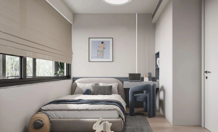 現代簡約復式別墅兒童房裝修效果圖