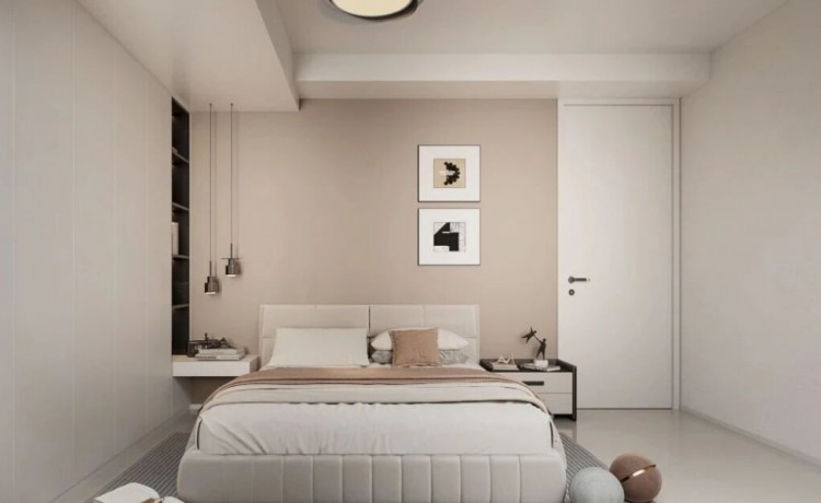 現(xiàn)代簡約復式別墅臥室裝修效果圖