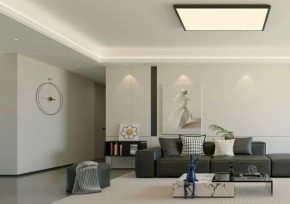 現代簡約三居室客廳裝修效果圖