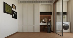 法式復古三居室衣帽間裝修效果圖