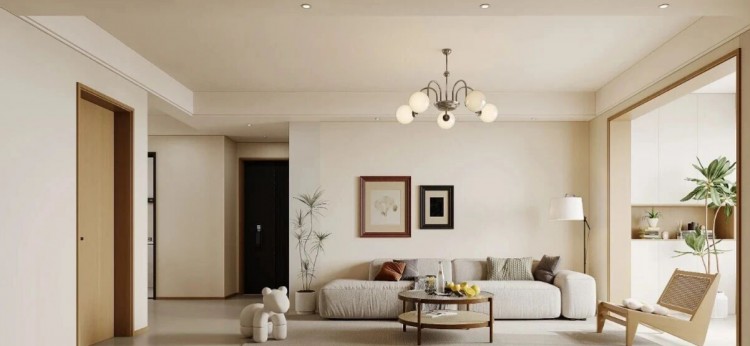 現代簡約三居室裝修效果圖